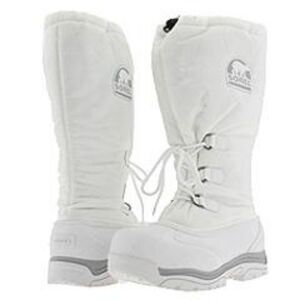 Sorel White Snowlion Cozy Winter Snow Boots